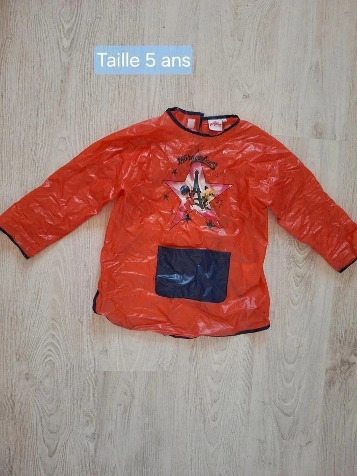 Tablier de peinture Miraculous Ladybug (5 ans)